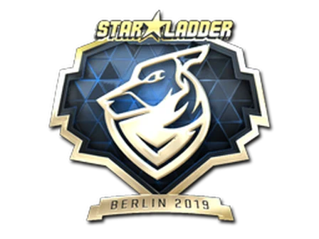 Sticker | Grayhound Gaming (Gold) | Berlin 2019 image