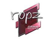 Sticker | ropz | Boston 2018 image