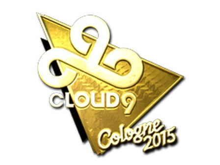 Sticker | Cloud9 G2A (Gold) | Cologne 2015 image