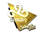 Sticker | Cloud9 G2A (Gold) | Cologne 2015 image