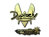 Sticker | dupreeh (Gold) | Antwerp 2022 image