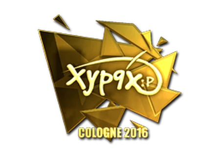 Sticker | Xyp9x (Gold) | Cologne 2016 image