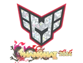 Sticker | HEROIC (Glitter) | Shanghai 2024 image