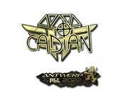 Sticker | cadiaN (Gold) | Antwerp 2022 image
