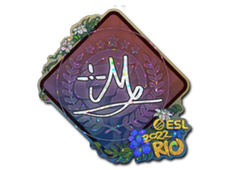 Sticker | iM (Glitter) | Rio 2022 image