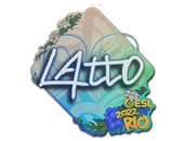 Sticker | latto | Rio 2022 image