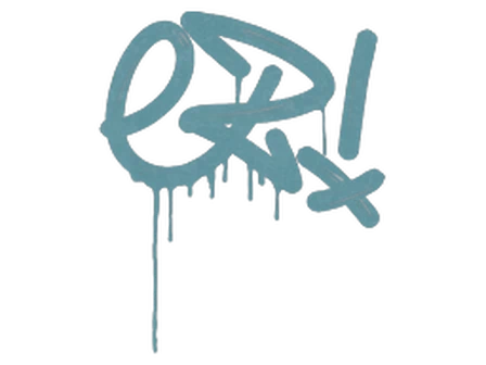 Sealed Graffiti | Little EZ (Wire Blue) image