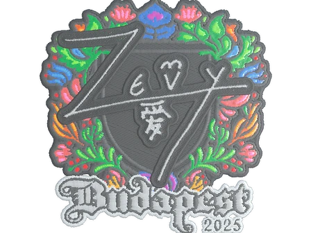 Sticker | zevy (Embroidered) | Budapest 2025 image