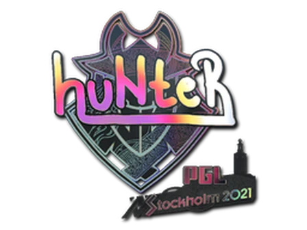 Sticker | huNter- (Holo) | Stockholm 2021 image