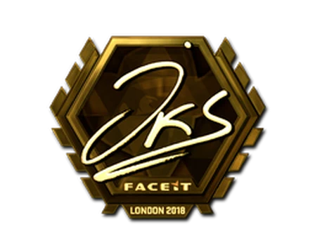 Sticker | jks (Gold) | London 2018 image