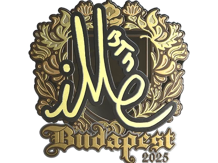 Sticker | iM (Gold) | Budapest 2025 image