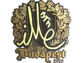 Sticker | iM (Gold) | Budapest 2025 image