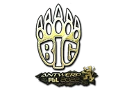 Sticker | BIG (Gold) | Antwerp 2022 image