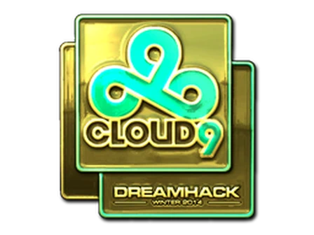 Sticker | Cloud9 (Gold) | DreamHack 2014 image