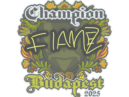 Sticker | FlameZ (Champion) | Budapest 2025 image