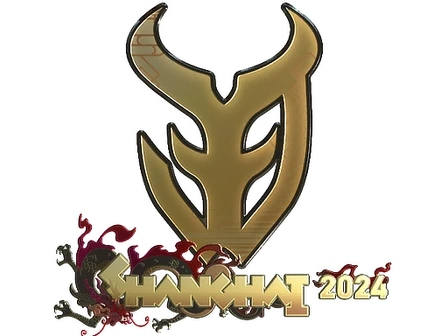 Sticker | 3DMAX (Gold) | Shanghai 2024 image