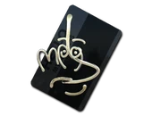 Sticker | Hello MP9 (Gold) image