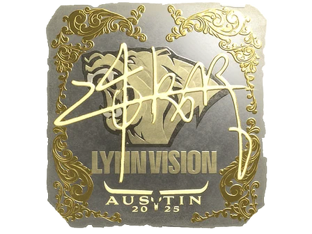 Sticker | z4KR (Gold) | Austin 2025 image