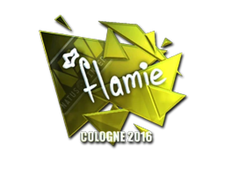 Sticker | flamie (Foil) | Cologne 2016 image