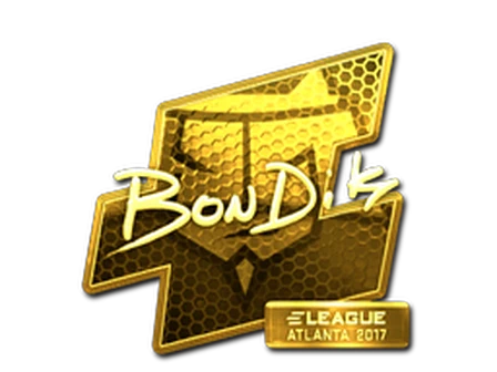 Sticker | bondik (Gold) | Atlanta 2017 image