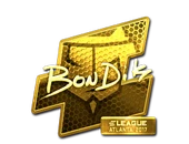 Sticker | bondik (Gold) | Atlanta 2017 image