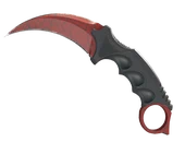 ★ Karambit | Crimson Web image