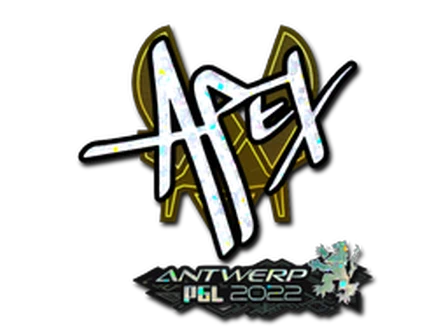 Sticker | apEX (Glitter) | Antwerp 2022 image