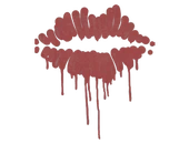 Sealed Graffiti | Kiss (Blood Red) image