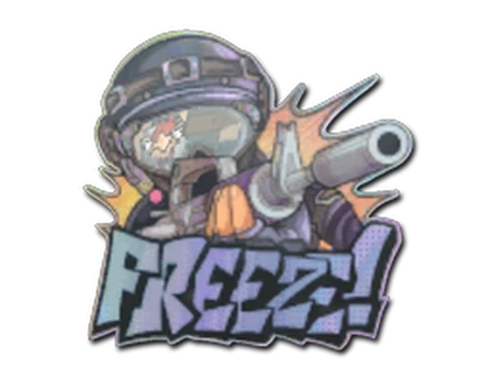 Sticker | Freeze (Lenticular) image