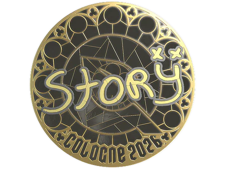 Sticker | story (Gold) | Cologne 2026 image