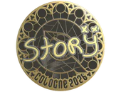 Sticker | story (Gold) | Cologne 2026 image