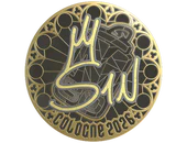 Sticker | s1n (Gold) | Cologne 2026 image