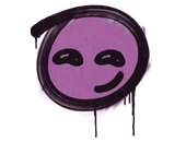 Sealed Graffiti | Smirk (Bazooka Pink) image