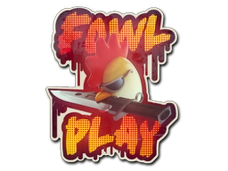 Sticker | Fowl Play image