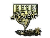 Sticker | aliStair (Gold) | Antwerp 2022 image