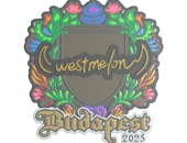Sticker | westmelon (Embroidered) | Budapest 2025 image