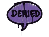 Sealed Graffiti | Denied (Monster Purple) image