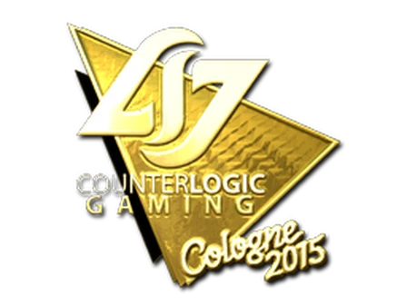 Sticker | Counter Logic Gaming (Gold) | Cologne 2015 image