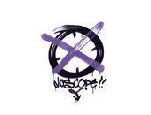 Sealed Graffiti | Noscope (Monster Purple) image