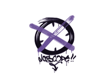 Sealed Graffiti | Noscope (Monster Purple) image