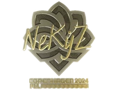 Sticker | NEKiZ (Gold) | Copenhagen 2024 image