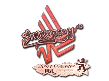 Sticker | sinnopsyy (Holo) | Antwerp 2022 image