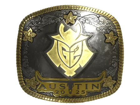 Sticker | G2 Esports (Gold) | Austin 2025 image