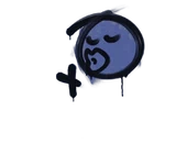 Sealed Graffiti | Smooch (SWAT Blue) image