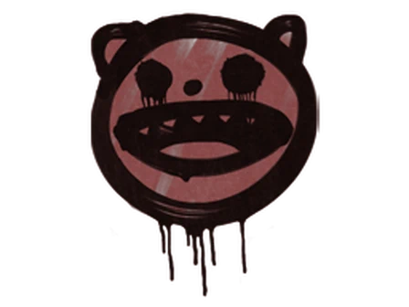 Sealed Graffiti | Happy Cat (Brick Red) image