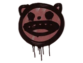 Sealed Graffiti | Happy Cat (Brick Red) image