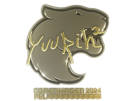 Sticker | yuurih (Gold) | Copenhagen 2024 image