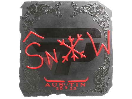 Sticker | snow (Foil) | Austin 2025 image