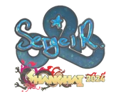 Sticker | Ax1Le (Glitter) | Shanghai 2024 image