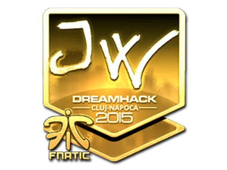 Sticker | JW (Gold) | Cluj-Napoca 2015 image